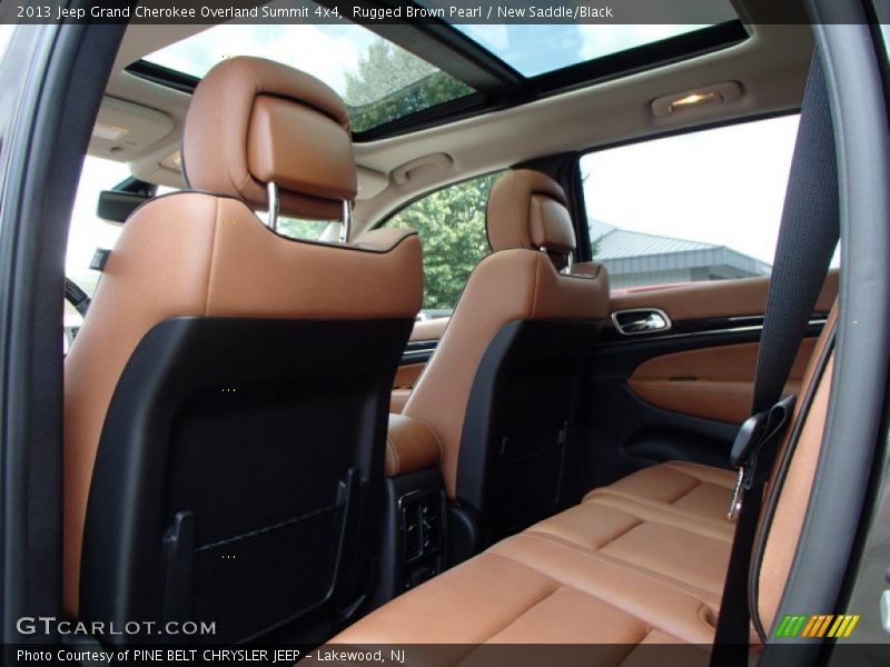 Rugged Brown Pearl / New Saddle/Black 2013 Jeep Grand Cherokee Overland Summit 4x4