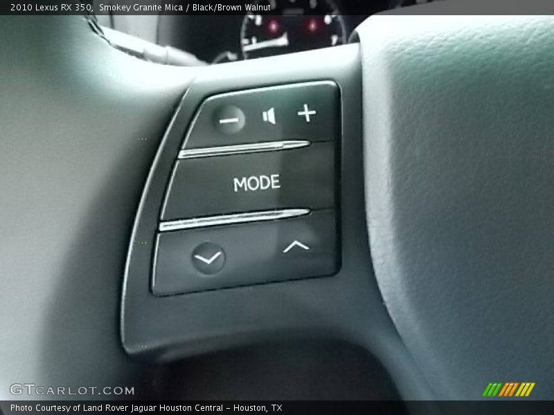 Smokey Granite Mica / Black/Brown Walnut 2010 Lexus RX 350