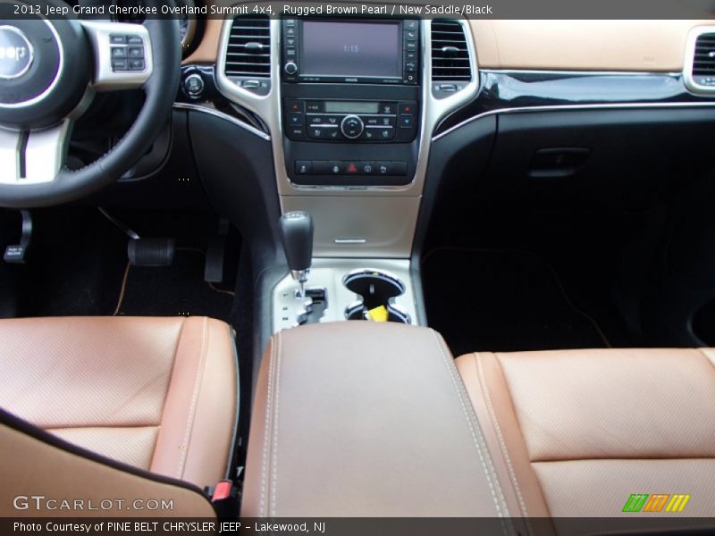 Rugged Brown Pearl / New Saddle/Black 2013 Jeep Grand Cherokee Overland Summit 4x4