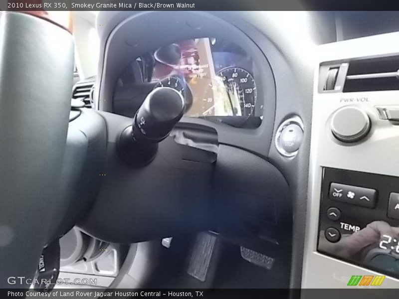 Smokey Granite Mica / Black/Brown Walnut 2010 Lexus RX 350