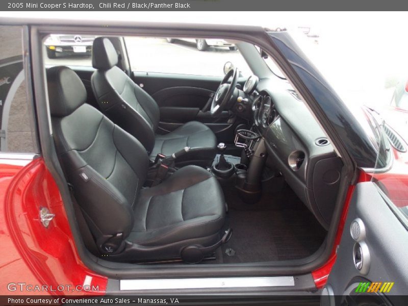  2005 Cooper S Hardtop Black/Panther Black Interior