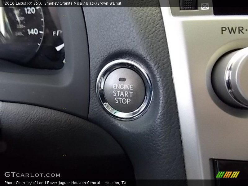 Smokey Granite Mica / Black/Brown Walnut 2010 Lexus RX 350
