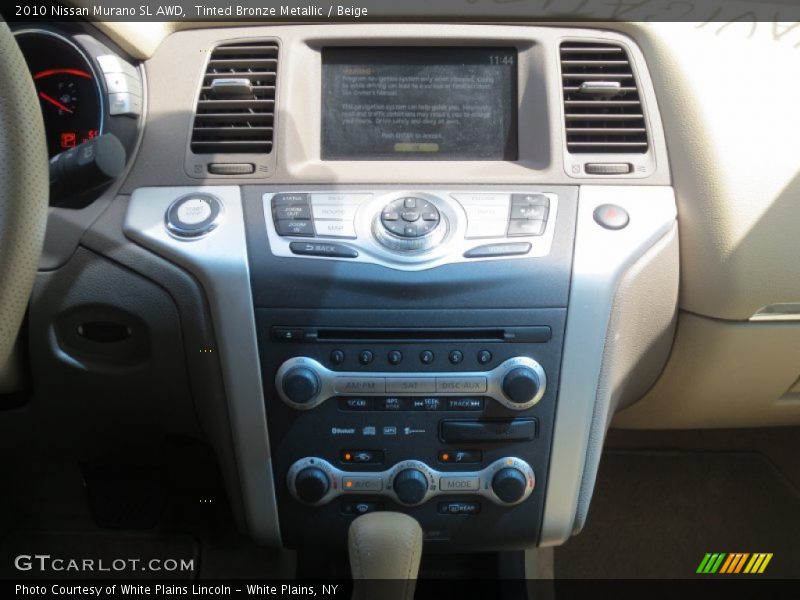 Tinted Bronze Metallic / Beige 2010 Nissan Murano SL AWD