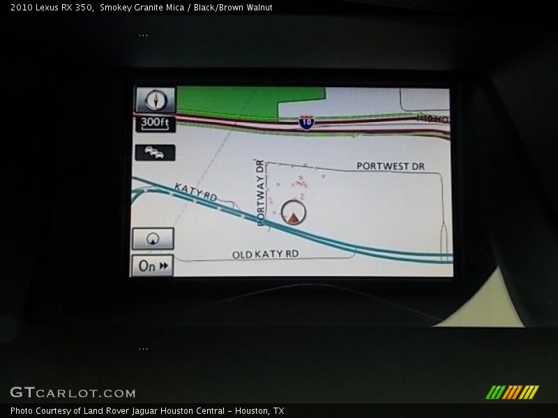 Smokey Granite Mica / Black/Brown Walnut 2010 Lexus RX 350