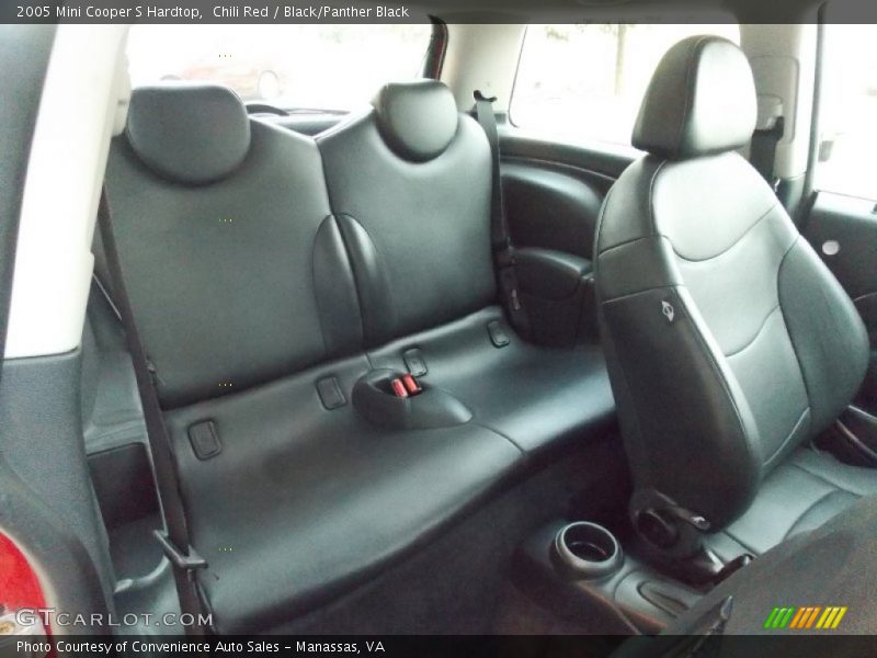 Chili Red / Black/Panther Black 2005 Mini Cooper S Hardtop