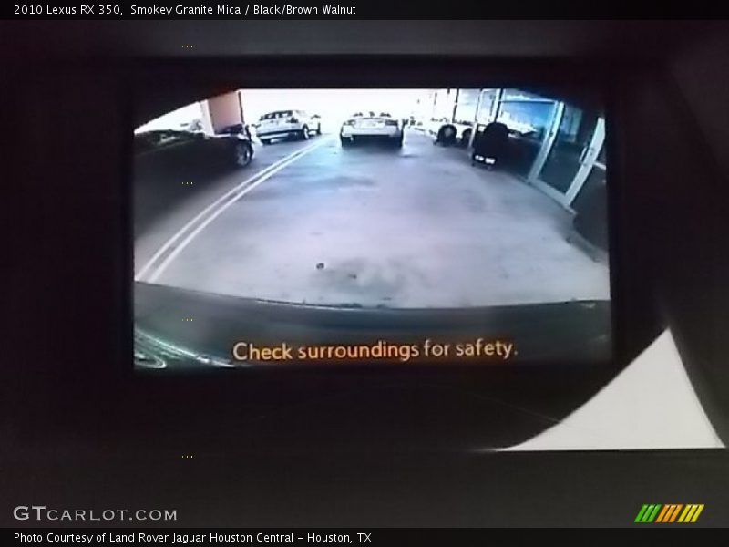 Smokey Granite Mica / Black/Brown Walnut 2010 Lexus RX 350
