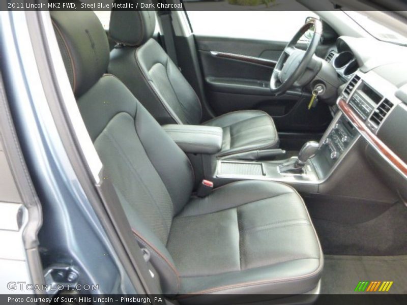 Steel Blue Metallic / Dark Charcoal 2011 Lincoln MKZ FWD