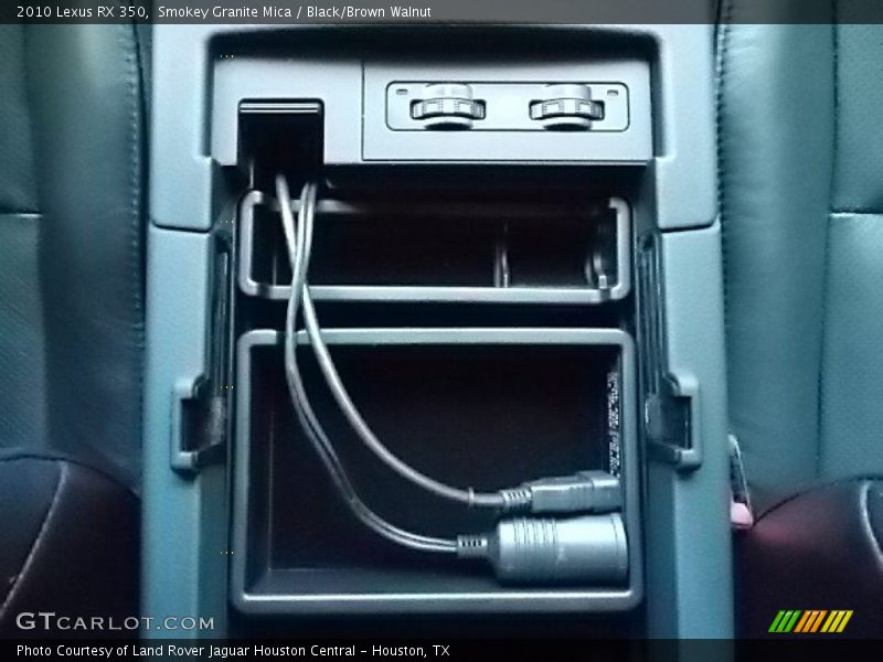 Smokey Granite Mica / Black/Brown Walnut 2010 Lexus RX 350