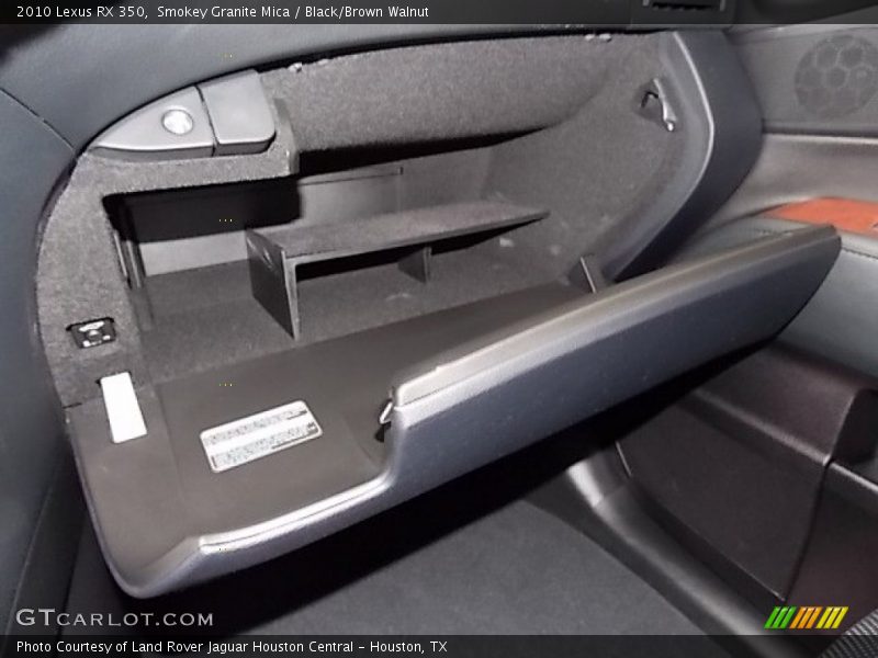 Smokey Granite Mica / Black/Brown Walnut 2010 Lexus RX 350