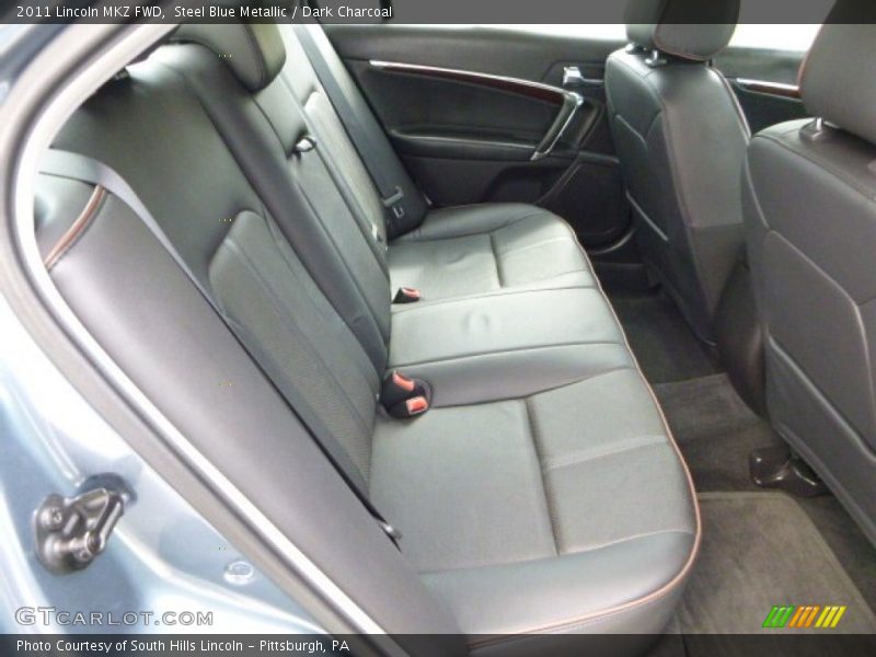Steel Blue Metallic / Dark Charcoal 2011 Lincoln MKZ FWD
