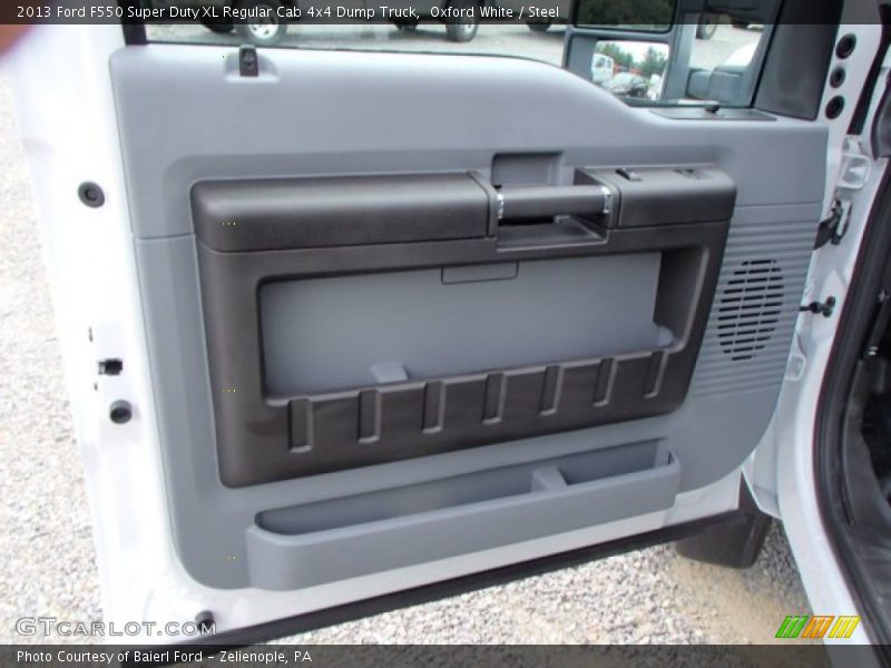 Door Panel of 2013 F550 Super Duty XL Regular Cab 4x4 Dump Truck