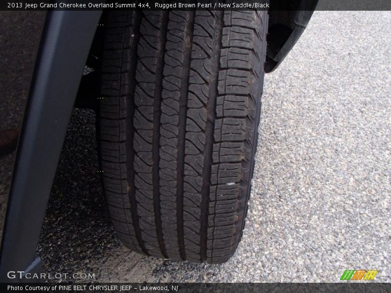 Rugged Brown Pearl / New Saddle/Black 2013 Jeep Grand Cherokee Overland Summit 4x4