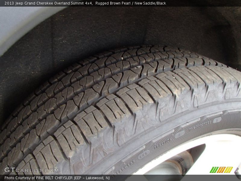 Rugged Brown Pearl / New Saddle/Black 2013 Jeep Grand Cherokee Overland Summit 4x4