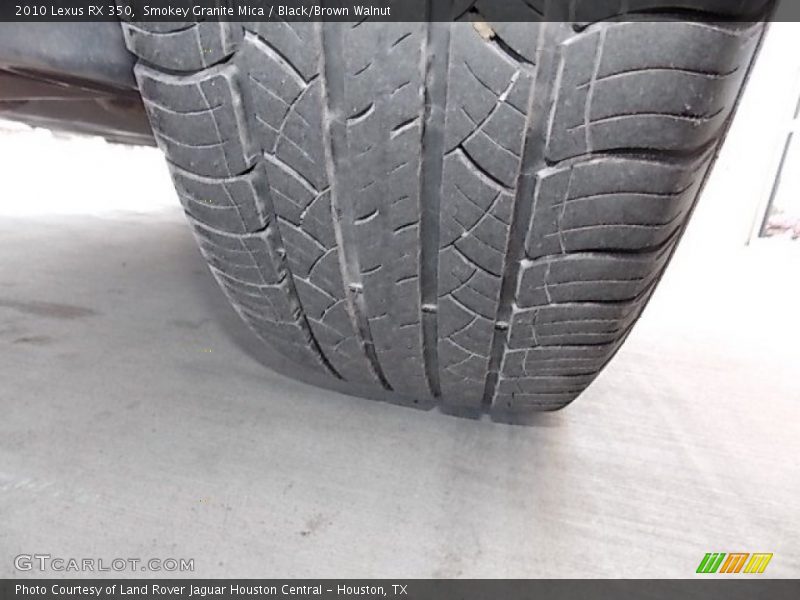 Smokey Granite Mica / Black/Brown Walnut 2010 Lexus RX 350