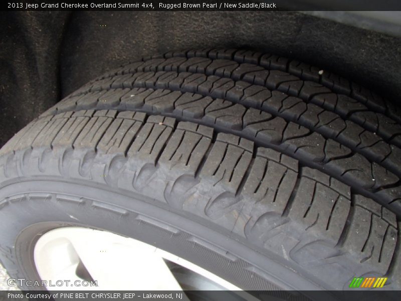 Rugged Brown Pearl / New Saddle/Black 2013 Jeep Grand Cherokee Overland Summit 4x4