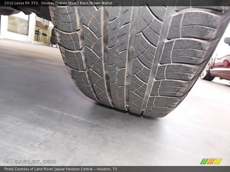 Smokey Granite Mica / Black/Brown Walnut 2010 Lexus RX 350