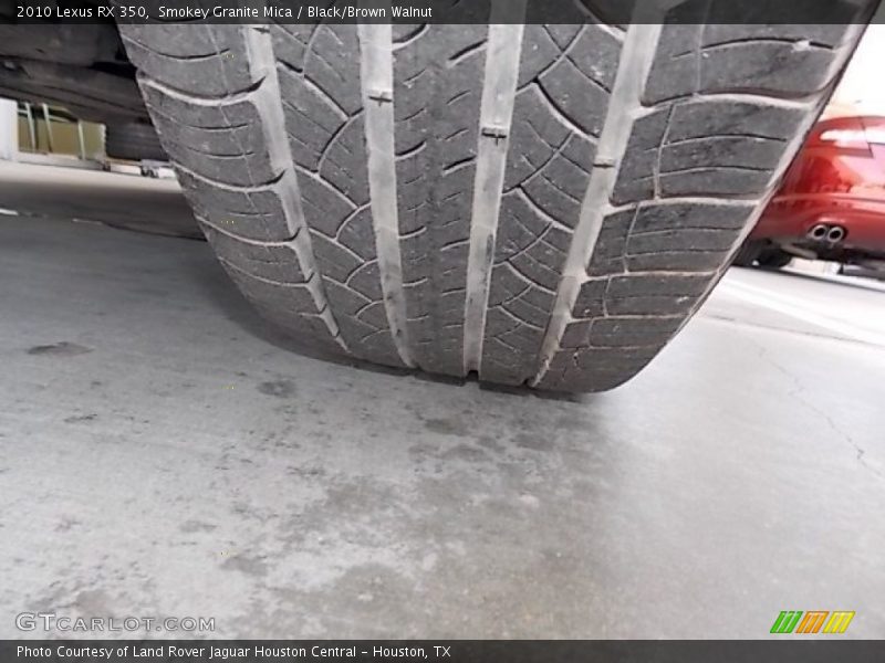 Smokey Granite Mica / Black/Brown Walnut 2010 Lexus RX 350