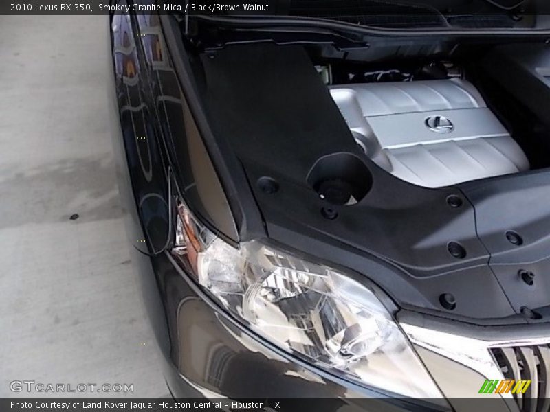 Smokey Granite Mica / Black/Brown Walnut 2010 Lexus RX 350