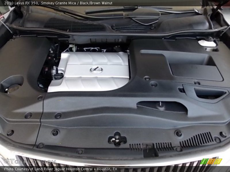 Smokey Granite Mica / Black/Brown Walnut 2010 Lexus RX 350
