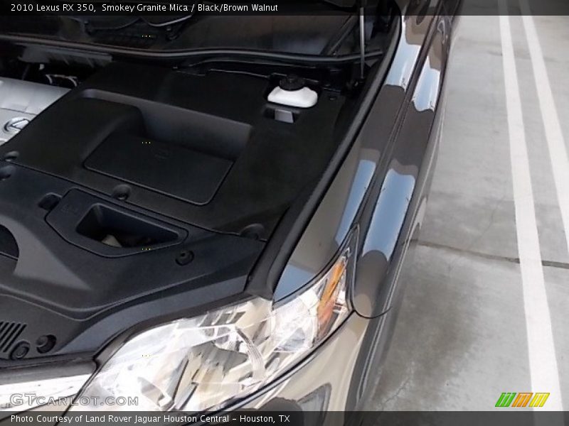 Smokey Granite Mica / Black/Brown Walnut 2010 Lexus RX 350