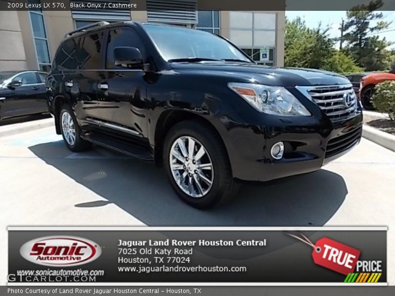 Black Onyx / Cashmere 2009 Lexus LX 570