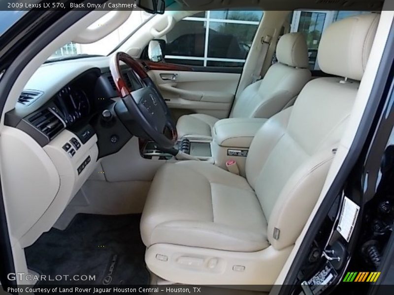 Black Onyx / Cashmere 2009 Lexus LX 570