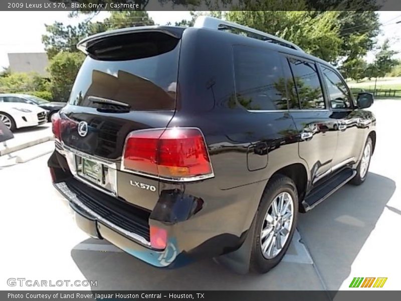 Black Onyx / Cashmere 2009 Lexus LX 570