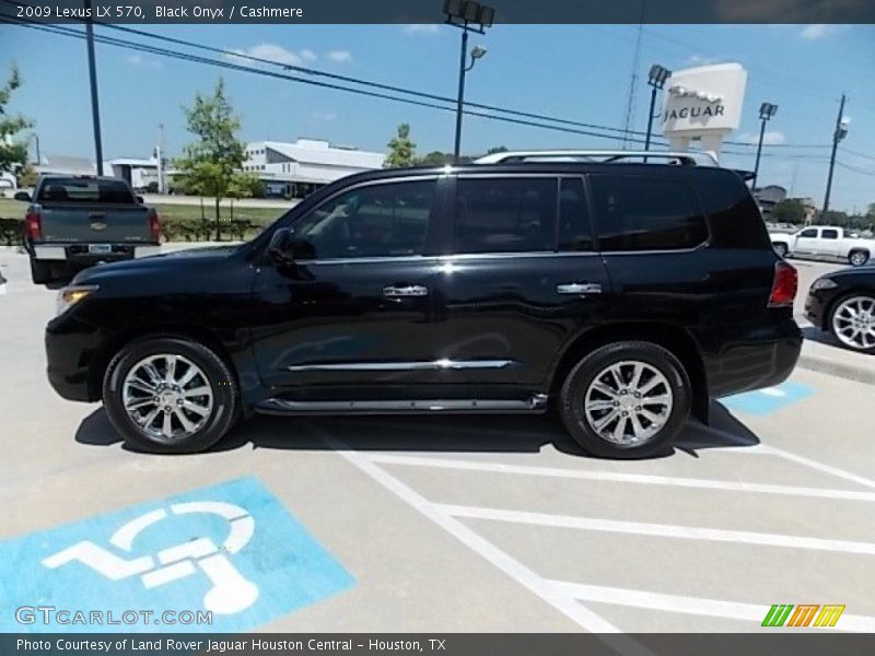 Black Onyx / Cashmere 2009 Lexus LX 570