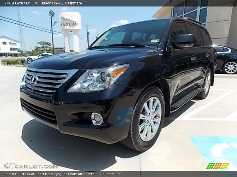 Black Onyx / Cashmere 2009 Lexus LX 570