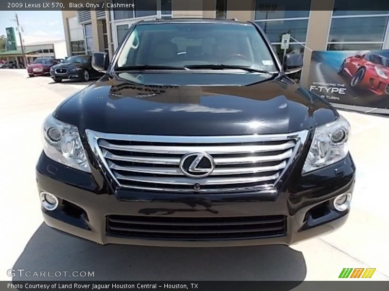 Black Onyx / Cashmere 2009 Lexus LX 570