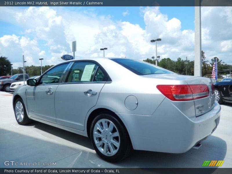 Ingot Silver Metallic / Cashmere 2012 Lincoln MKZ Hybrid