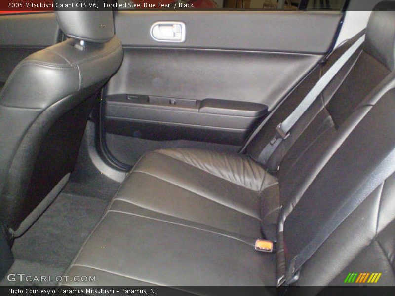 Torched Steel Blue Pearl / Black 2005 Mitsubishi Galant GTS V6