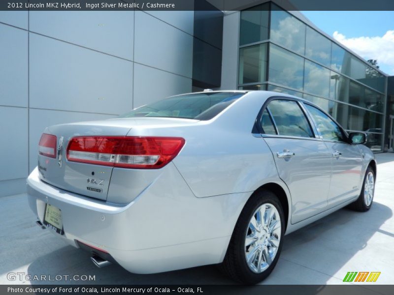 Ingot Silver Metallic / Cashmere 2012 Lincoln MKZ Hybrid