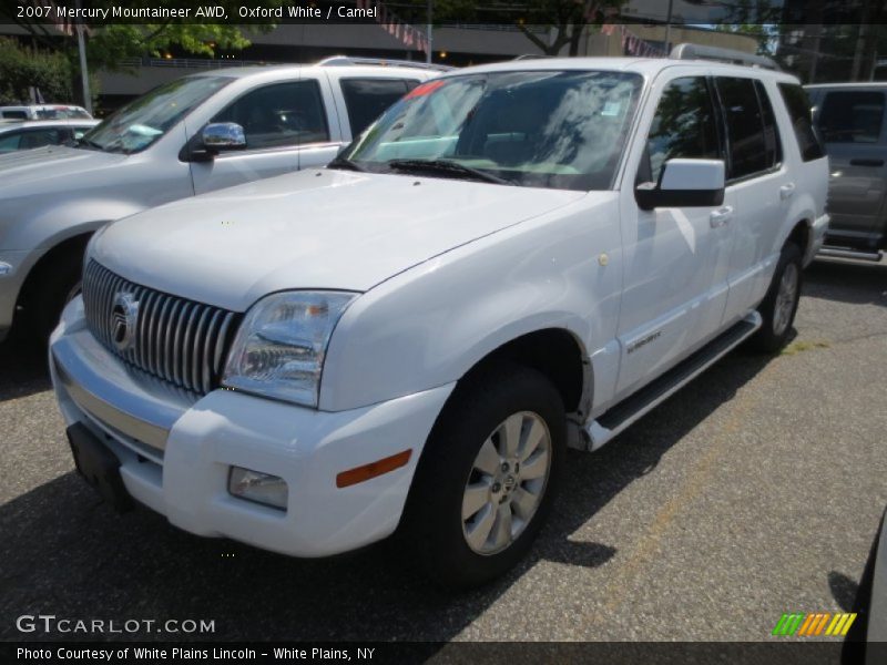 Oxford White / Camel 2007 Mercury Mountaineer AWD