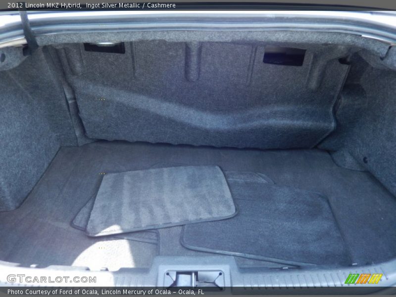 Ingot Silver Metallic / Cashmere 2012 Lincoln MKZ Hybrid