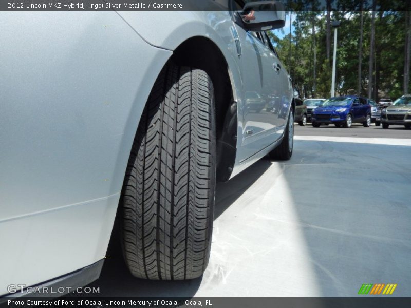 Ingot Silver Metallic / Cashmere 2012 Lincoln MKZ Hybrid
