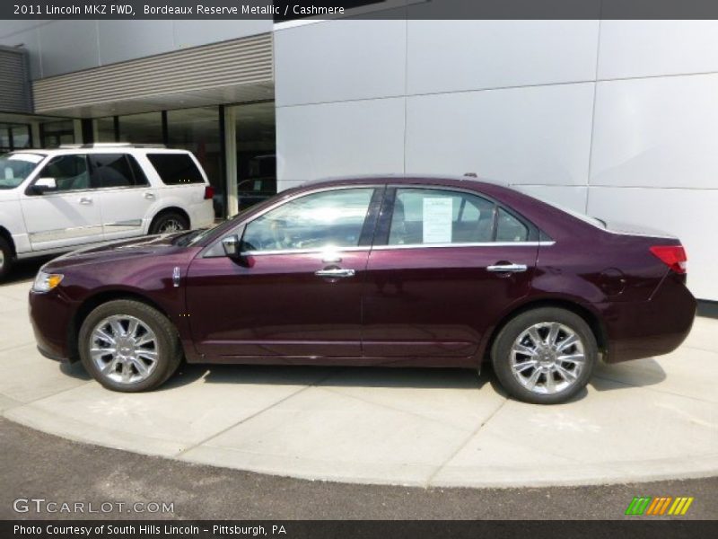 Bordeaux Reserve Metallic / Cashmere 2011 Lincoln MKZ FWD