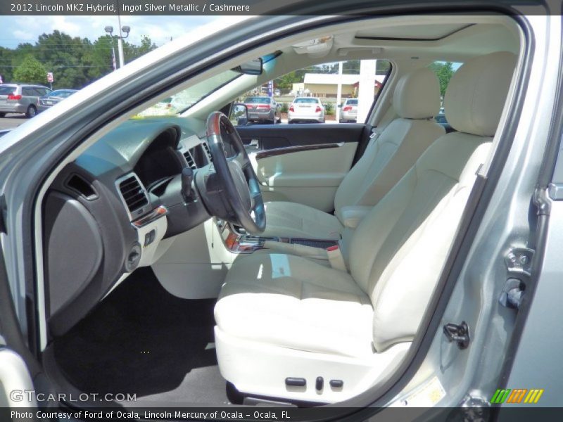 Ingot Silver Metallic / Cashmere 2012 Lincoln MKZ Hybrid