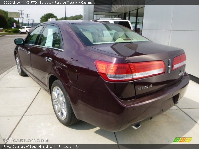 Bordeaux Reserve Metallic / Cashmere 2011 Lincoln MKZ FWD