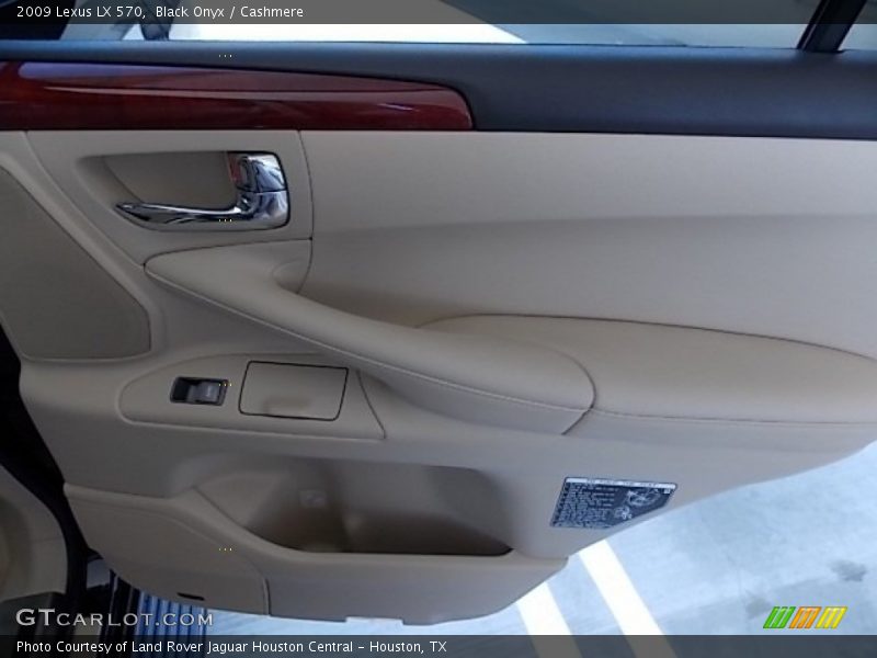 Black Onyx / Cashmere 2009 Lexus LX 570
