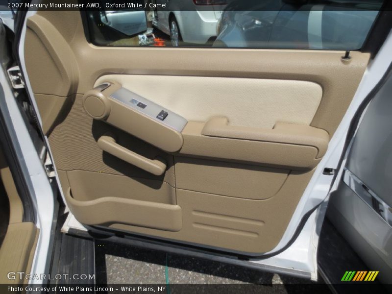 Oxford White / Camel 2007 Mercury Mountaineer AWD