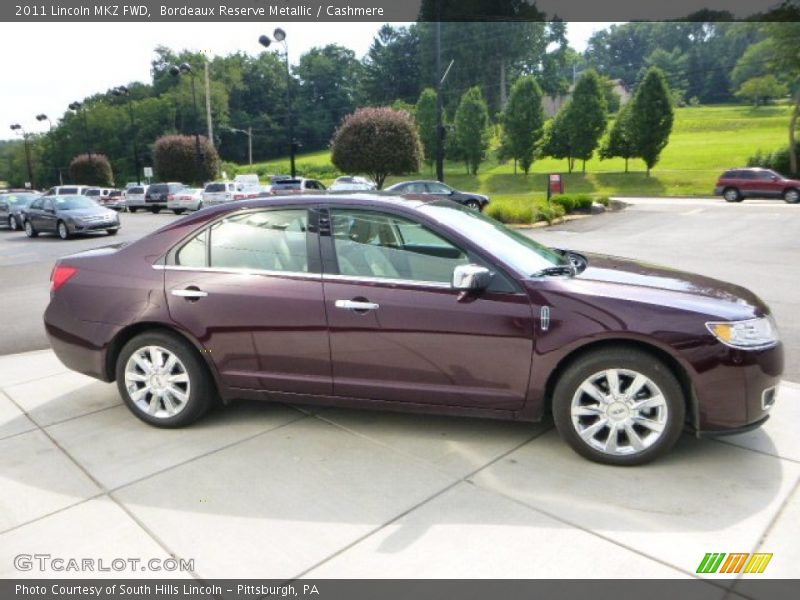 Bordeaux Reserve Metallic / Cashmere 2011 Lincoln MKZ FWD