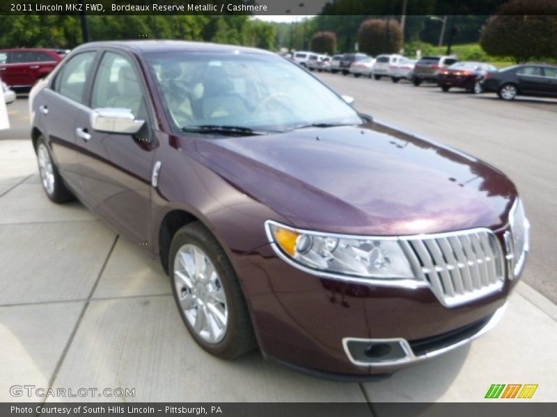 Bordeaux Reserve Metallic / Cashmere 2011 Lincoln MKZ FWD