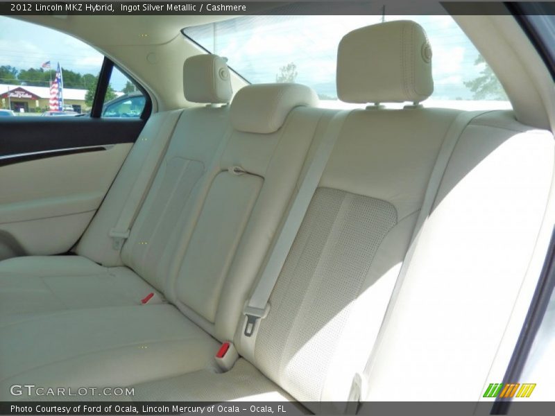 Ingot Silver Metallic / Cashmere 2012 Lincoln MKZ Hybrid