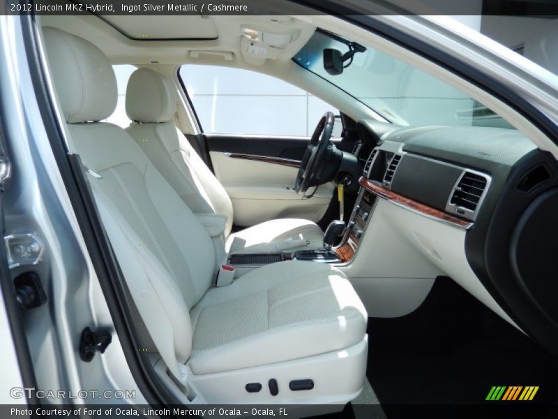 Ingot Silver Metallic / Cashmere 2012 Lincoln MKZ Hybrid