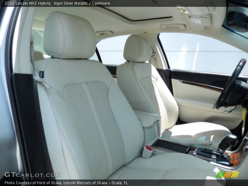 Ingot Silver Metallic / Cashmere 2012 Lincoln MKZ Hybrid