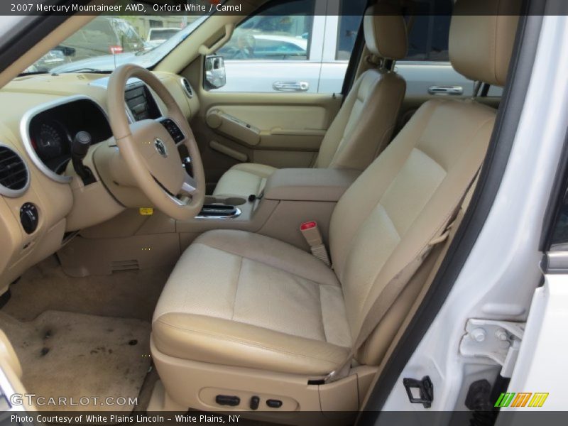 Oxford White / Camel 2007 Mercury Mountaineer AWD