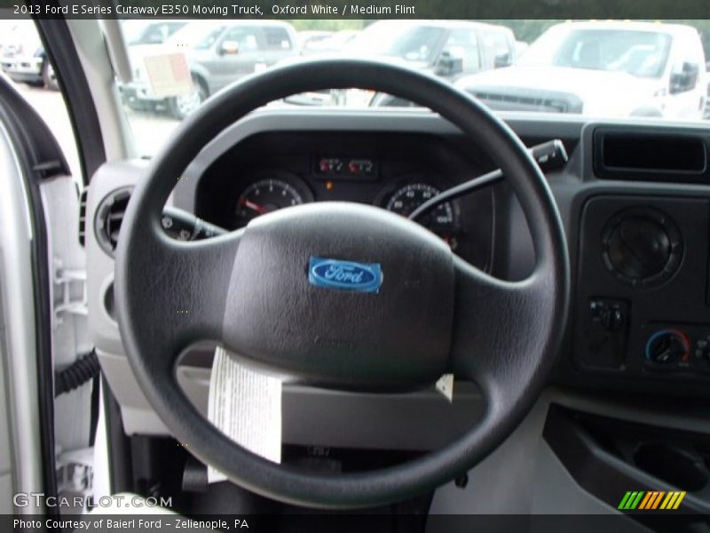  2013 E Series Cutaway E350 Moving Truck Steering Wheel