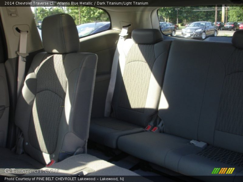 Atlantis Blue Metallic / Dark Titanium/Light Titanium 2014 Chevrolet Traverse LS