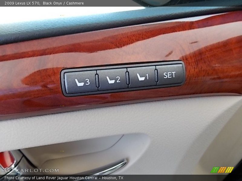 Black Onyx / Cashmere 2009 Lexus LX 570